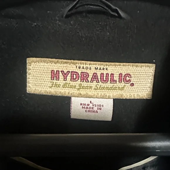 Black Double-Breasted Peacoat - Picture 3 of 4